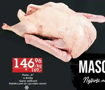 Husa ,,a s droby různé velikosti, 1 kg