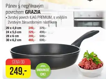 BANQUET Pánev s nepřilnavým povrchem GRAZIA nabídka