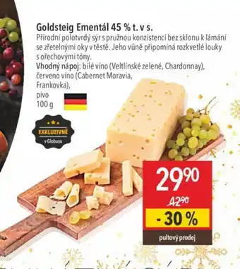 Globus Goldsteig Ementál 45 % t. v s. nabídka
