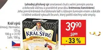 Globus Král sýrů nabídka