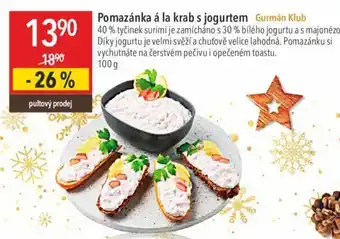 Globus Pomazánka á la krab s jogurtem nabídka