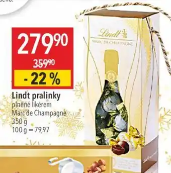 Globus Lindt pralinky nabídka