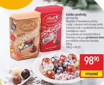Globus Lindor pralinky nabídka