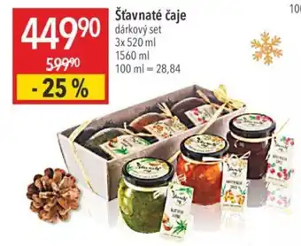 Globus Šťavnaté čaje nabídka