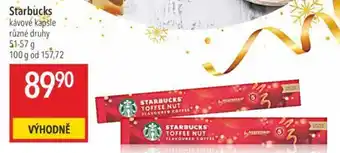 Globus Starbucks nabídka