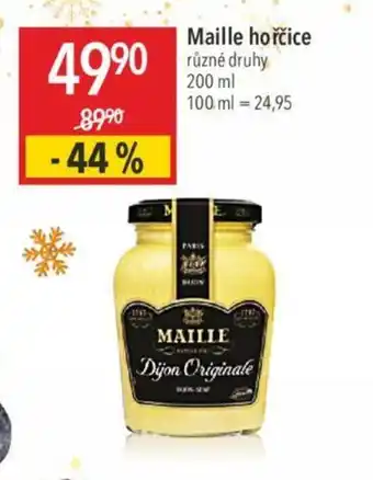 Globus Maille hořčice nabídka