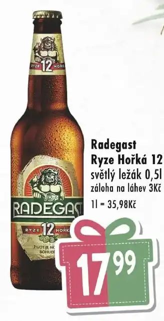 Qanto Radegast Ryze Hořká 12 nabídka