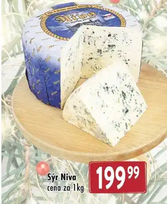 Qanto Sýr Niva cena za 1kg nabídka