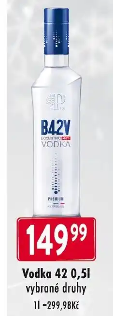 Qanto Vodka 42 0,5l nabídka