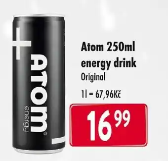 Qanto Atom 250ml energy drink nabídka