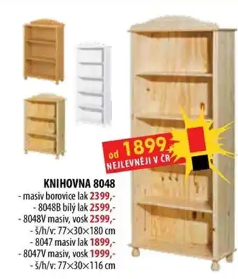 IDEA nábytek KNIHOVNA 8048 nabídka