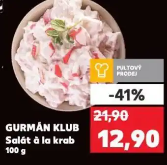 Kaufland GURMÁN KLUB Salát à la krab 100 g nabídka