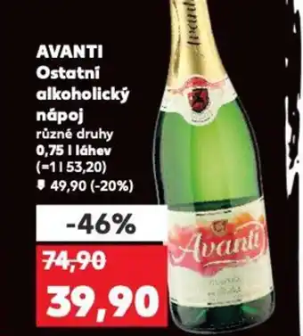 AVANTI Ostatni alkoholický nápoj