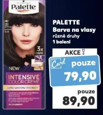 Kaufland PALETTE Barva na vlasy nabídka