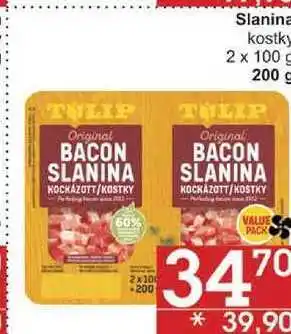 Jip Slanina kostky 2 x 100 g, 200 g nabídka