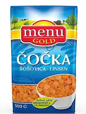 Jip Menu gold čočka červená 500g nabídka