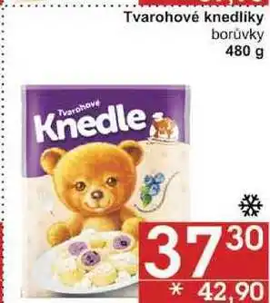 Jip Tvarohové knedlíky borůvky, 480 g nabídka