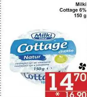 Jip Milki cottage 6%, 150 g nabídka