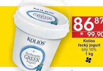 Jip Kolios řecký jogurt bílý 10%, 1 kg nabídka