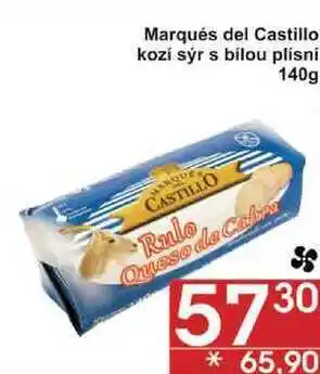 Jip Marqués del castillo kozí sýr s bílou plisni, 140g nabídka