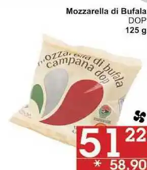 Jip Mozzarella di bufala dop, 125 g nabídka