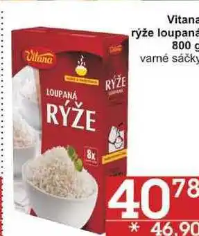 Jip Vitana rýže loupaná, 800 g varné sáčky nabídka