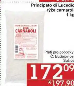 Jip Principato di lucedio rýže carnaroli, 1 kg nabídka