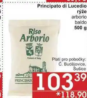 Jip Principato di lucedio rýže arborio, 500 g nabídka