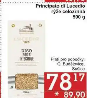 Jip Principato di lucedio rýže celozrnná, 500 g nabídka