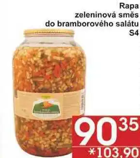 Jip Rapa zeleninová směs do bramborového salátu s4 nabídka