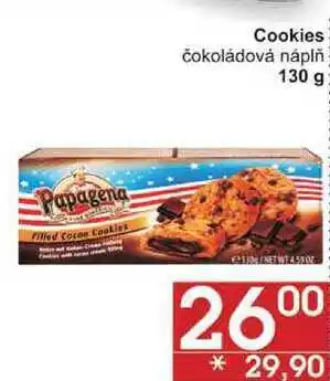 Jip Cookies čokoládová náplň, 130 g nabídka