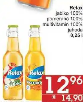 Jip Relax jablko 100%, 0,25 l nabídka