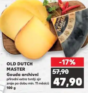 Kaufland OLD DUTCH MASTER Gouda archivní nabídka