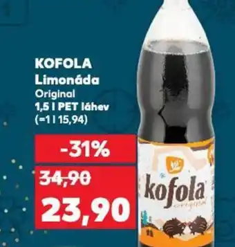 Kaufland KOFOLA Limonáda nabídka