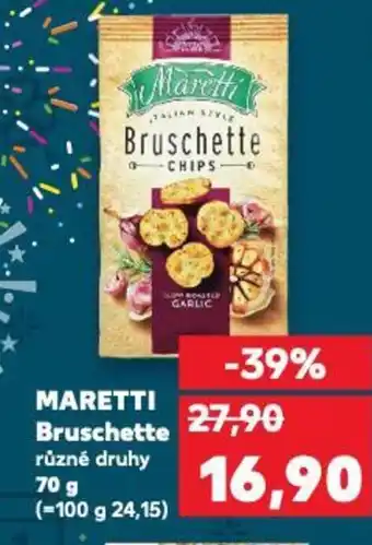 Kaufland MARETTI Bruschette nabídka