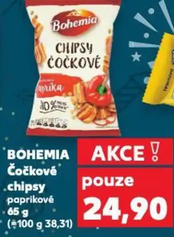 Kaufland BOHEMIA Čočkové chipsy nabídka