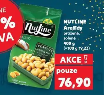 Kaufland NUTLINE Arašidy nabídka