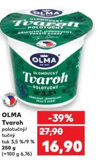 Kaufland OLMA Tvaroh nabídka