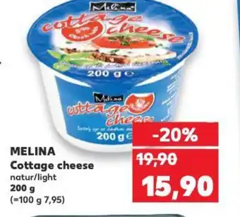 Kaufland MELINA Cottage cheese nabídka