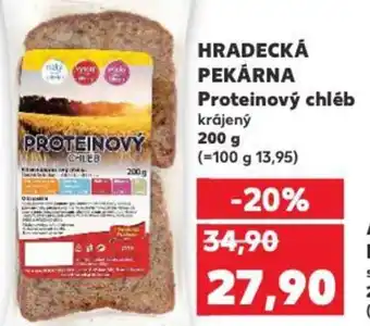 Kaufland HRADECKÁ PEKÁRNA Proteinový chléb nabídka