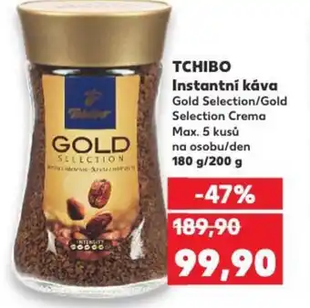 Kaufland TCHIBO Instantní káva nabídka