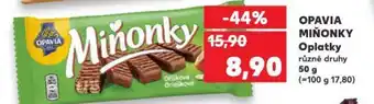 Kaufland OPAVIA MIŇONKY Oplatky nabídka