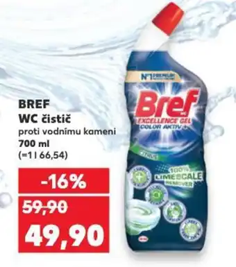 Kaufland BREF WC čistič nabídka