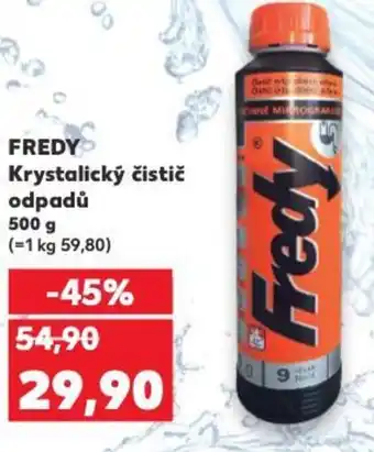 Kaufland FREDY Krystalický čistič odpadů 500 g nabídka