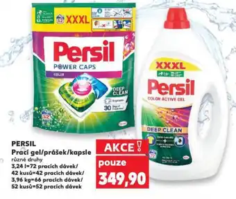 Kaufland PERSIL Prací gel/prášek/kapsle nabídka