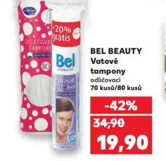 Kaufland BEL BEAUTY Vatové tampony nabídka