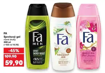 Kaufland FA Sprchový gel nabídka