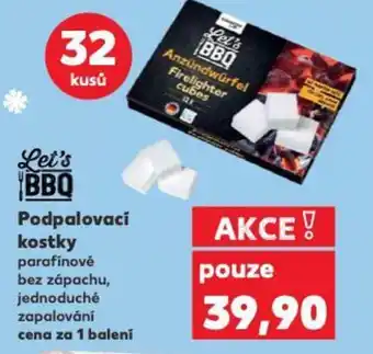 Kaufland Podpalovací kostky nabídka
