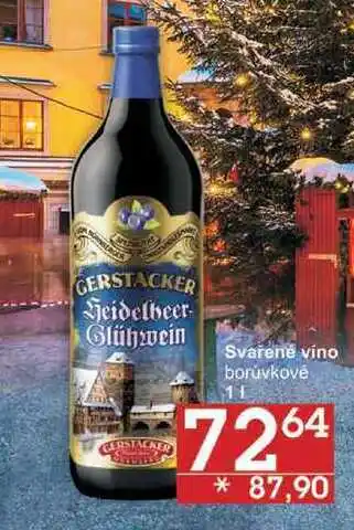 Jip Svařeně vino borúvkové, 1 l nabídka