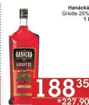 Jip Hanácká griotte 25%, 1 l nabídka